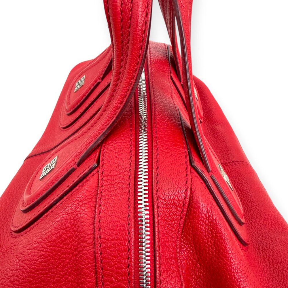Authentic Givenchy Medium Red Leather Nightingale… - image 5